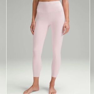 lululemon Align High-Rise 25" Pants - Flush Pink - size 4